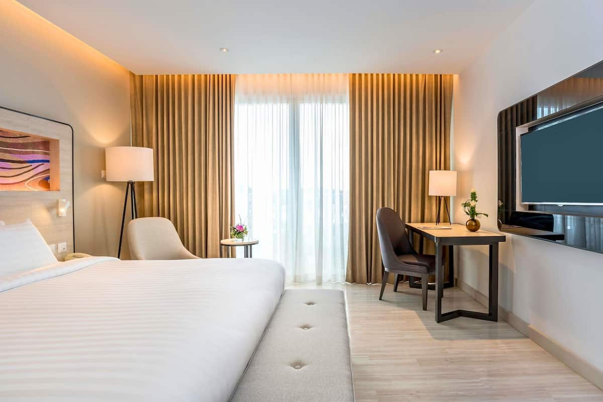 1 habitación, ropa de cama de alta calidad y minibar