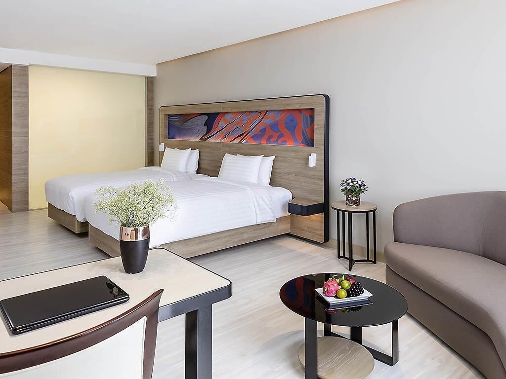 Chambre Exécutive avec lits jumeaux, 2 lits une place
