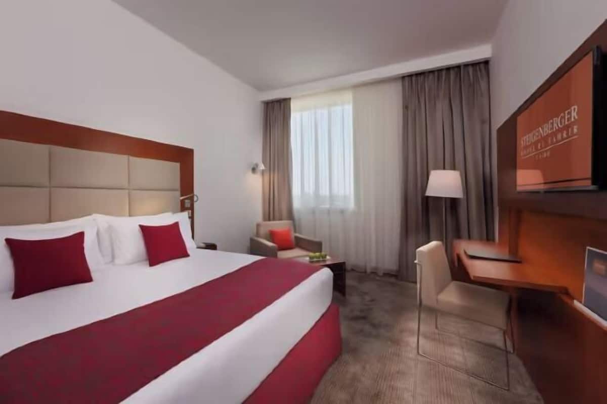 1 chambre, couette en duvet, minibar, coffre-fort