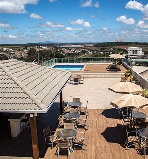 Free daily buffet breakfast - Mirante Flat (Ouro Branco)