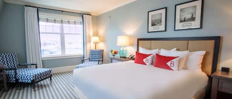 Classic City King | Ropa de cama de alta calidad y caja de seguridad en la habitación