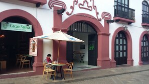 Fachada de la propiedad