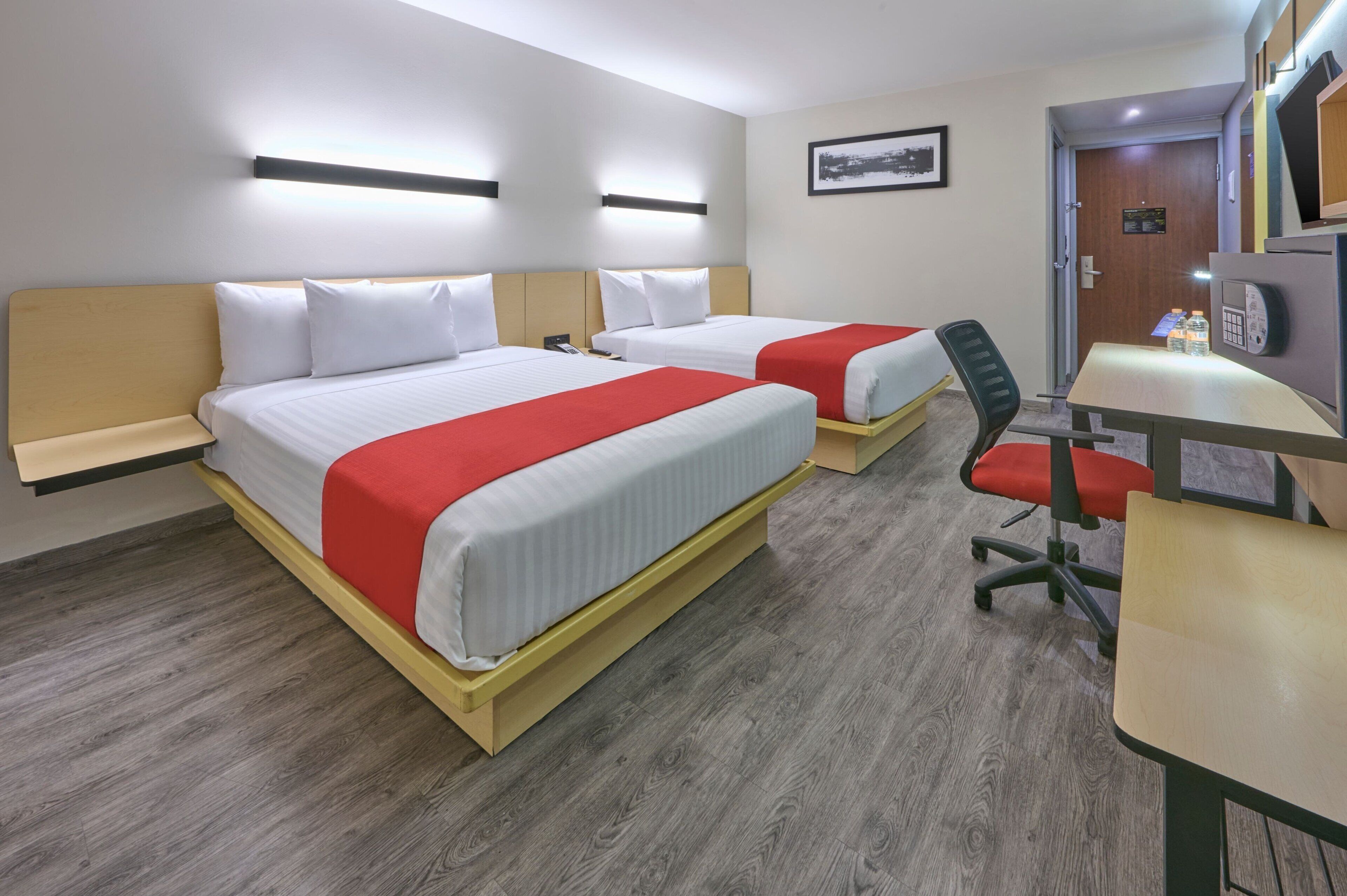 room, 2 queen beds, non smoking | 1 bedroom, in-room safe, desk, blackout curtains