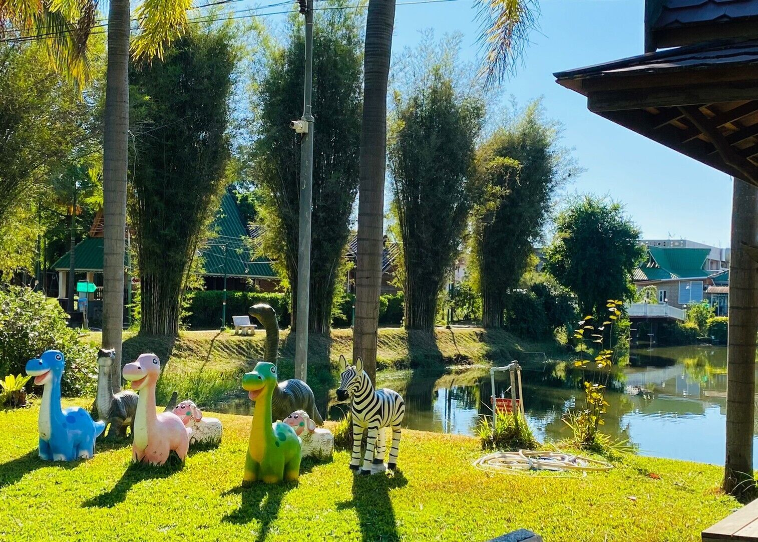 ด้านหน้าที่พัก