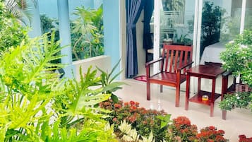 Bungalow, vista al jardín (Double Room) | Vista desde la habitación