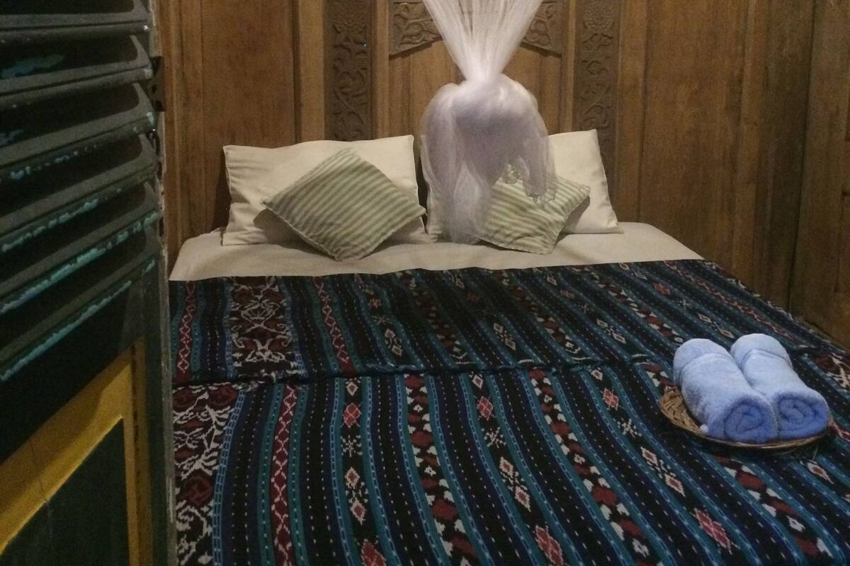 Wooden Room under Mango Tree