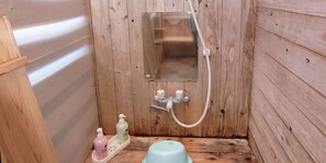 Japanese Room 101, Non Smoking (Refrigerator, Wi-Fi) | Bathroom | Separate tub and shower, deep soaking tub, free toiletries, hair dryer - Yurakuan Miyazaki (Miyazaki)