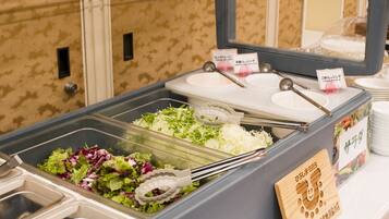 Daily full breakfast (JPY 1200.00 per person)