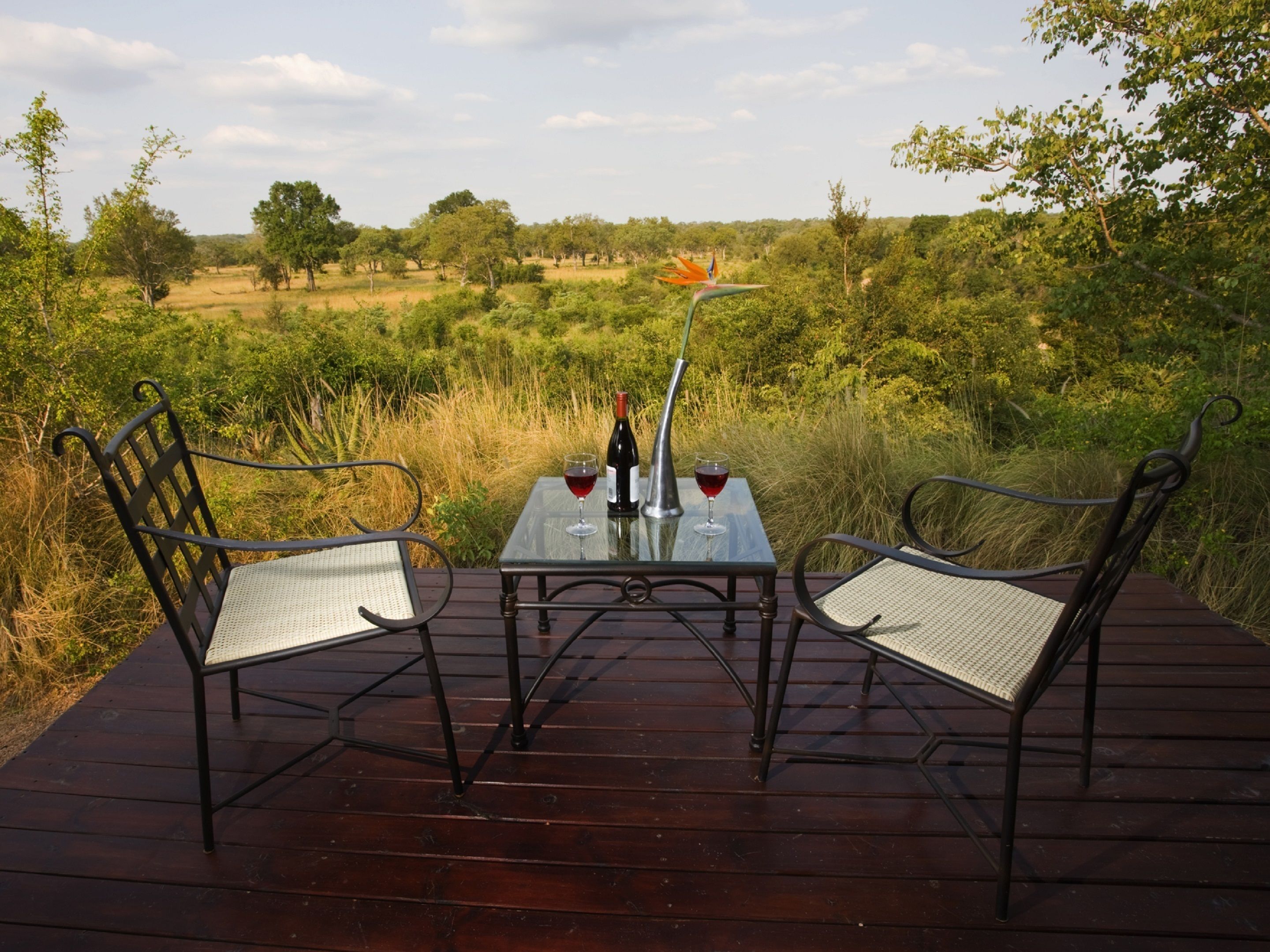 Rondavels (Double Rooms) (2) | View from room