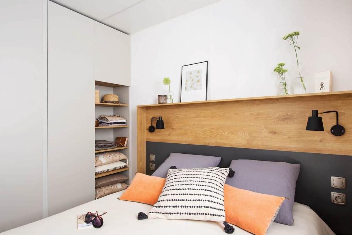 Casa mobile Superior (Platine, 7 people) | 2 camere, con arredamento individuale, lenzuola