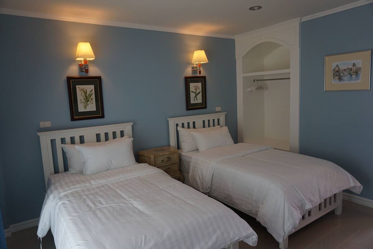 Chambre Deluxe Double ou avec lits jumeaux, 1 lit double ou 2 lits jumeaux