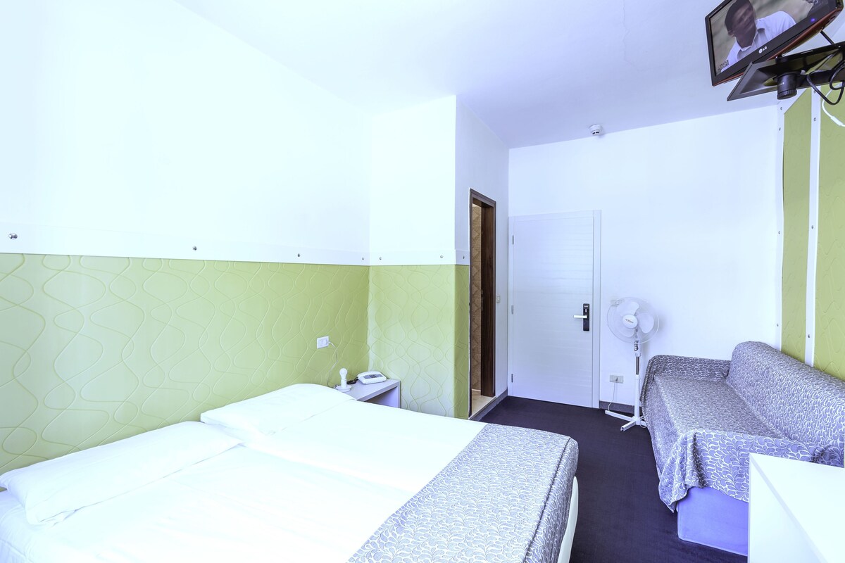 In-room safe, desk, cribs (surcharge), rollaway beds (surcharge)