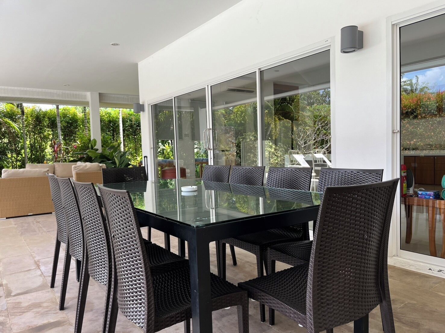 4 Bedrooms Private Pool Villa | Opções para refeição no quarto