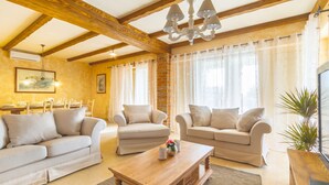 Luxury Villa, 3 Bedrooms, Private Bathroom | Living room