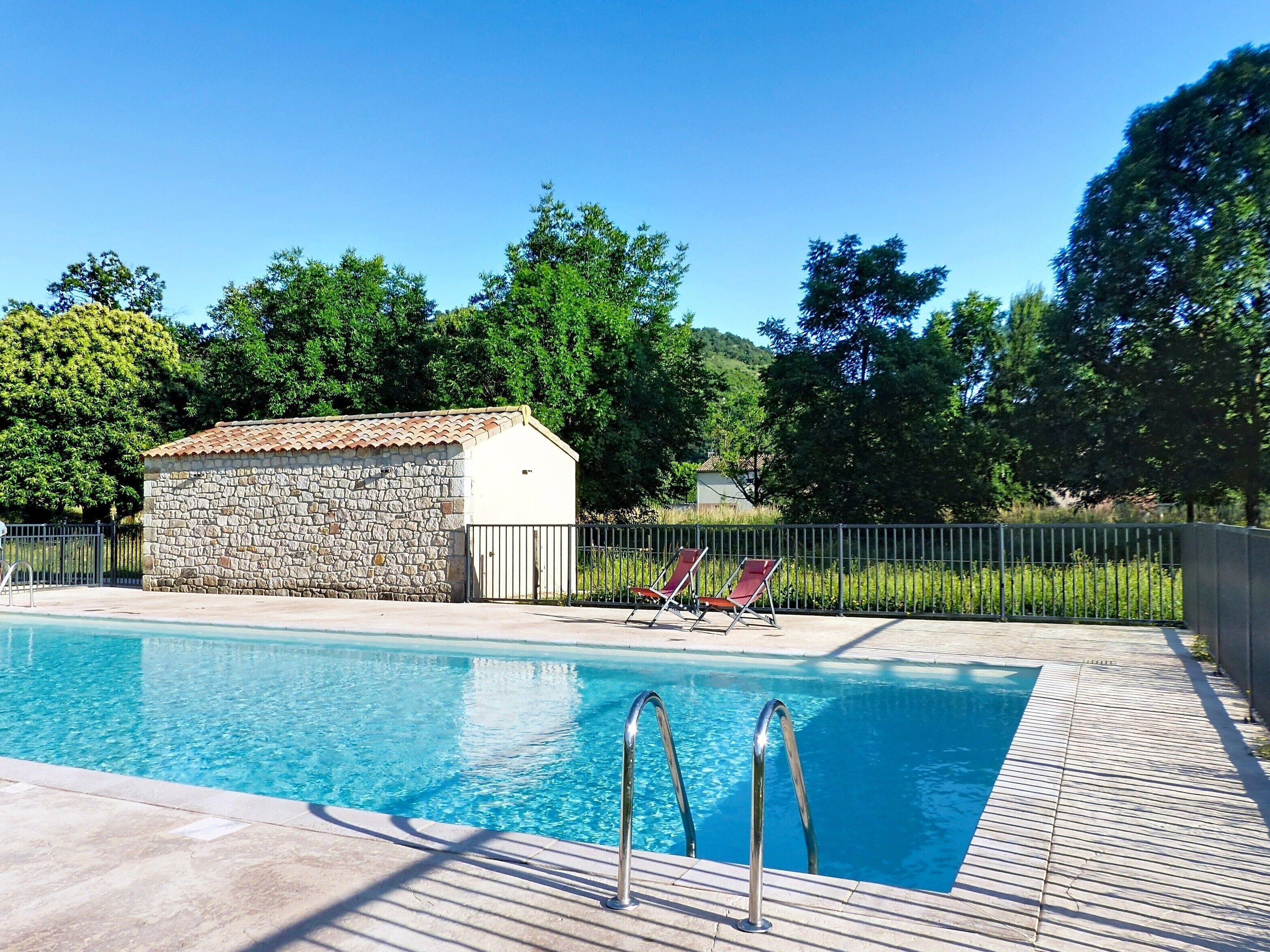 Seasonal outdoor pool