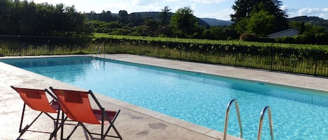Seasonal outdoor pool