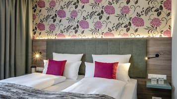 Deluxe Double Room | Premium bedding, pillow-top beds, in-room safe, desk