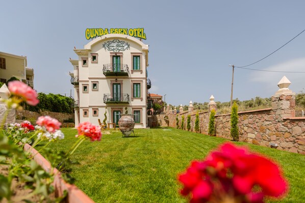 Uitzicht vanuit accommodatie