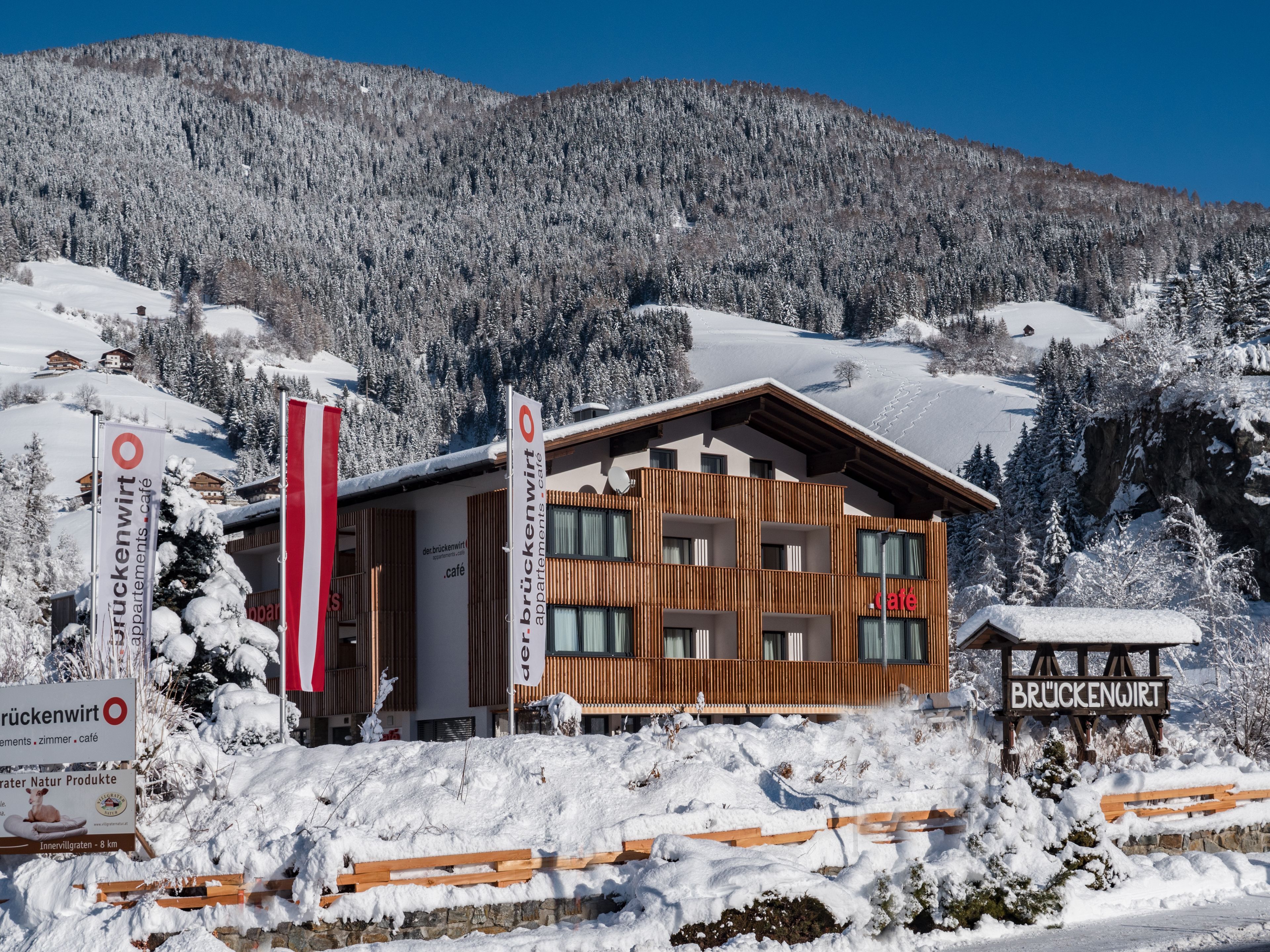 Overnatningsstedets facade