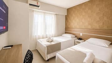 Quarto duplo | Roupas de cama de algodão egípcio, roupas de cama premium, frigobar