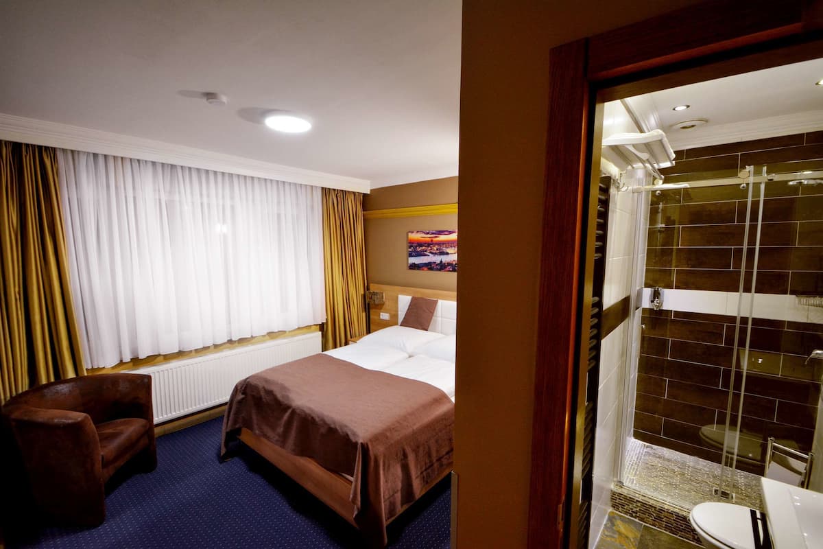 Kamar Double Eksekutif, Bebas Asap Rokok, ensuite | Minibar, meja kerja, setrika/meja setrika, dan Wi-Fi gratis