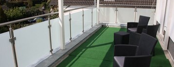 Double Room, Terrace & Shared Bathroom | Balcony