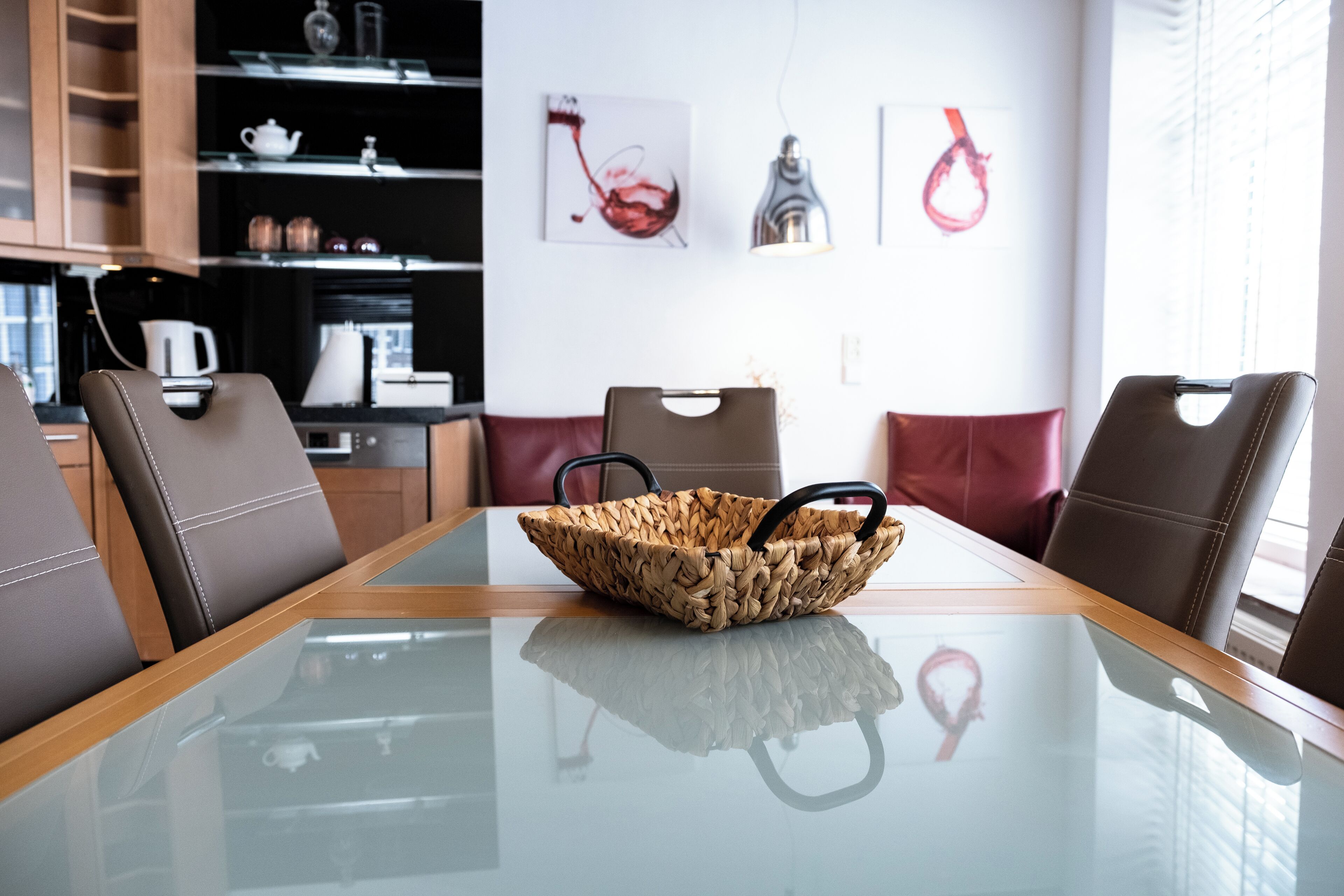 Apartment (De Inval) | Private kitchen | Fridge, microwave, oven, stovetop