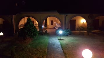 Front of property - evening/night