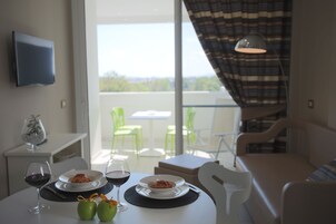 华丽公寓, 2 间卧室 | 1 多间卧室、埃及棉床单、高档床上用品、羽绒被