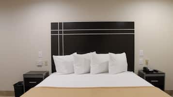Ropa de cama de alta calidad y escritorio