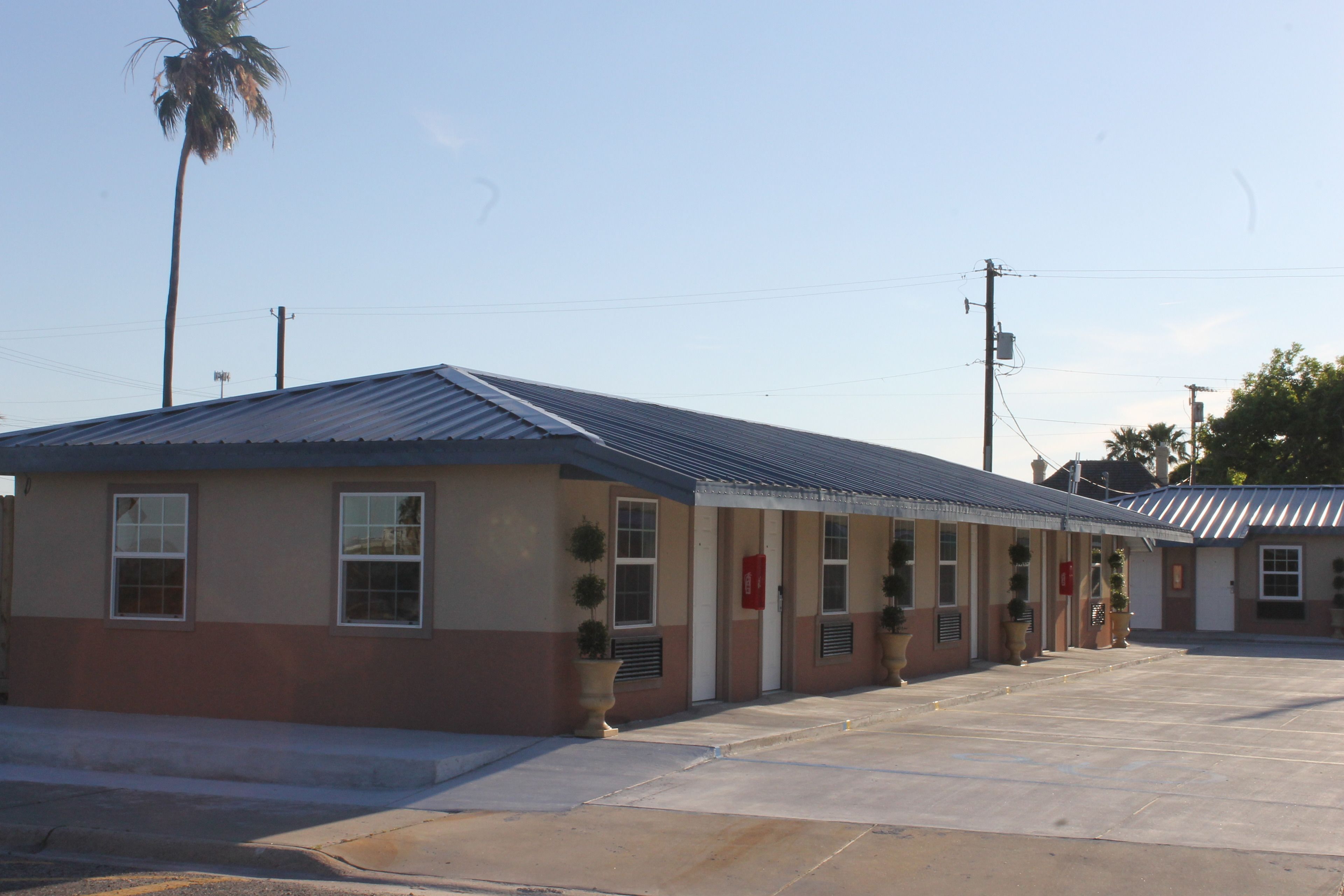 Voorkant van accommodatie