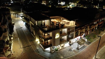 Front of property - evening/night