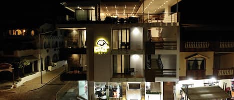 Front of property - evening/night