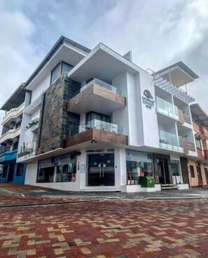 Facciata della struttura