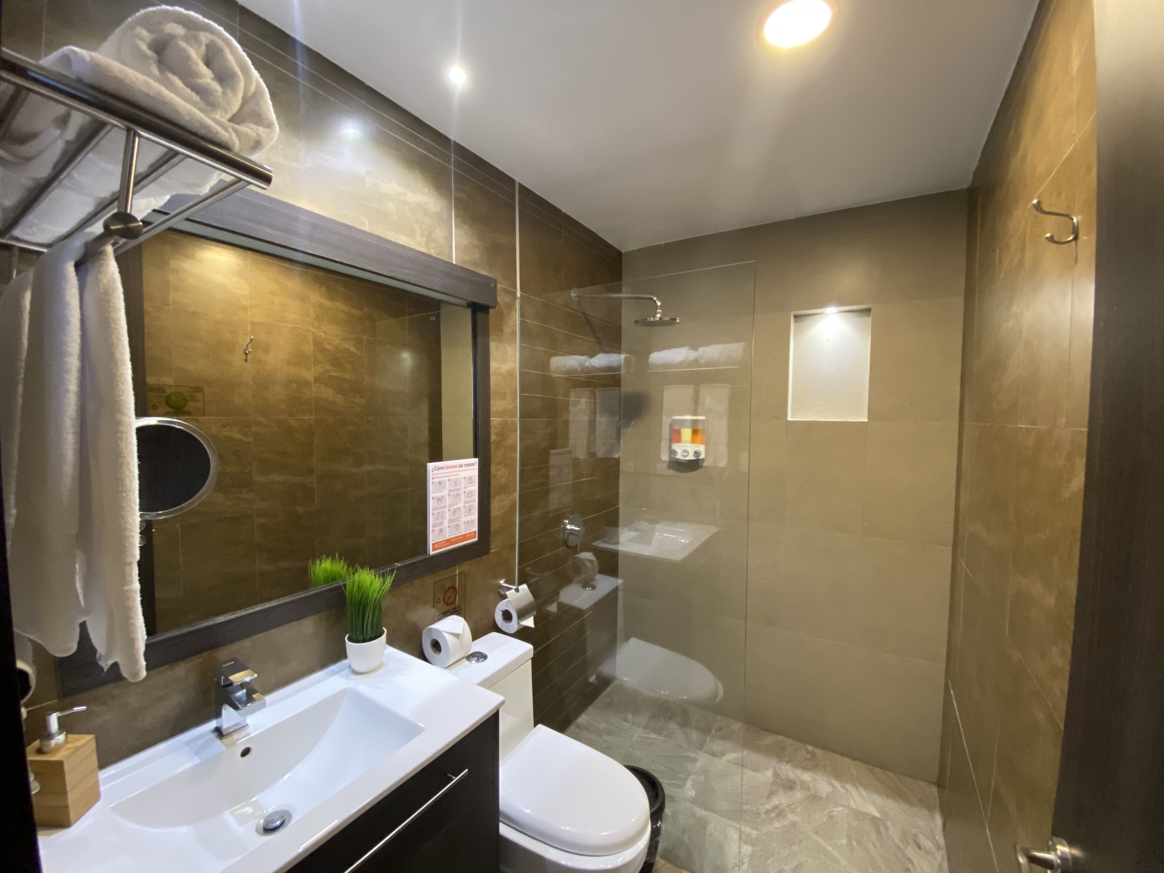 premium suite, 1 bedroom, ocean view | bathroom | shower, free toiletries, hair dryer, towels