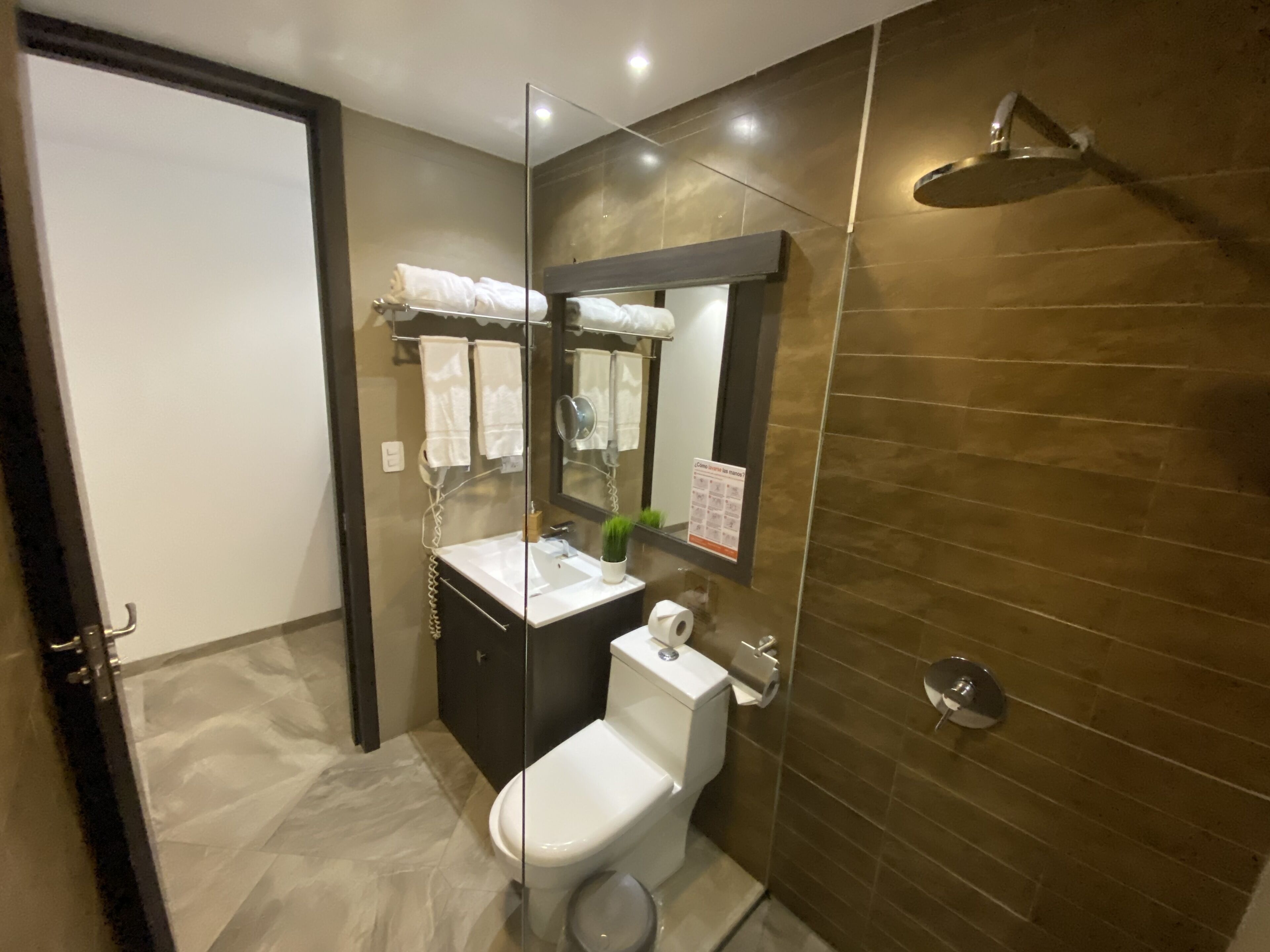 premium suite, 1 bedroom, ocean view | bathroom | shower, free toiletries, hair dryer, towels