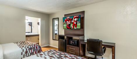 Deluxe Room, 2 Double Beds, Non Smoking