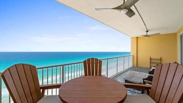 Kondominium, 2 kamar tidur, pemandangan laut (1204) | Balkon