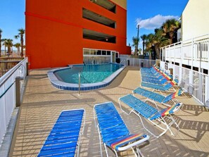 Indoor pool, outdoor pool - Tropic Winds by Panhandle Getaways (Panama City Beach)
