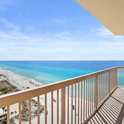 Condo, 3 quartos, de frente para a praia (1208) | Vista da sacada