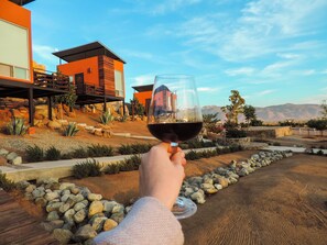View from property - Hotel Valentino (Valle de Guadalupe)