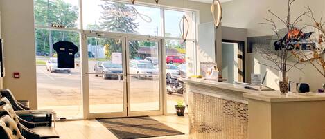 Entrada de la propiedad