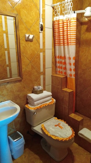 Exclusive Single Room | Bathroom | Shower, rainfall showerhead, free toiletries, hair dryer