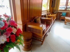 Sala de estar en el lobby