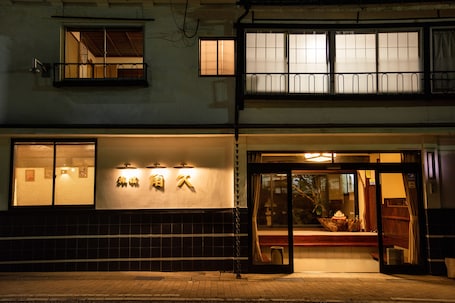 Front of property – evening/night