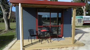 Double Cabin | Premium bedding, blackout curtains, iron/ironing board, bed sheets