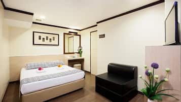 Wifi gratis y ropa de cama