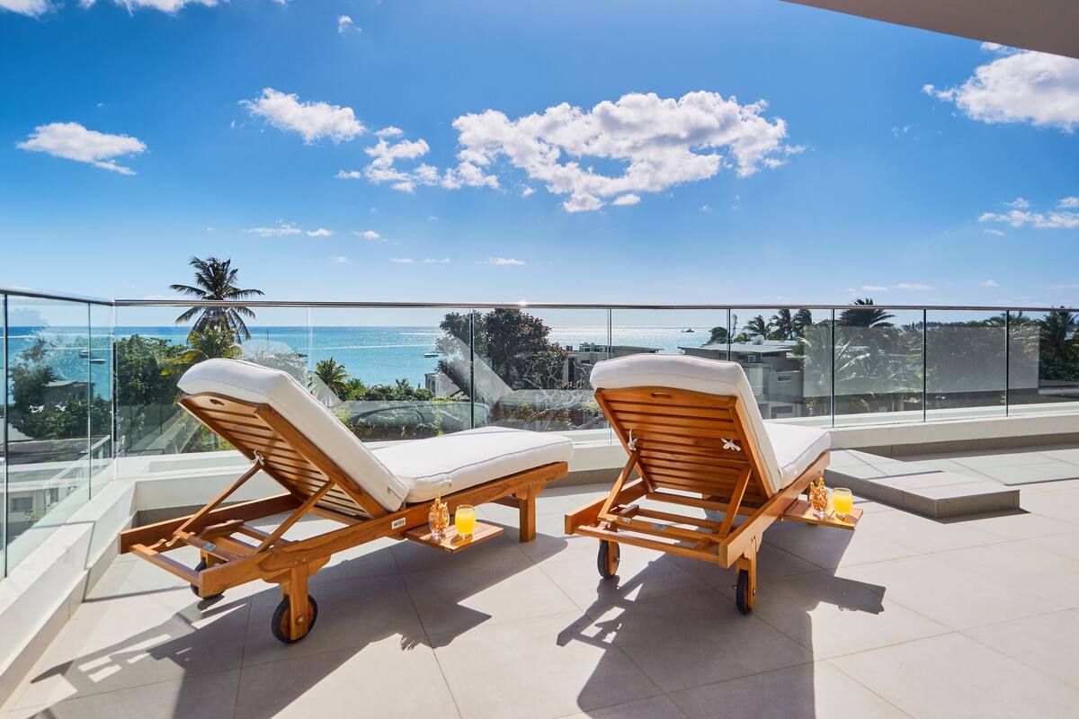 Penthouse, 3 Schlafzimmer, Meerblick | Balkon