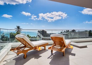 펜트하우스, 침실 3개, 바다 전망 | 발코니