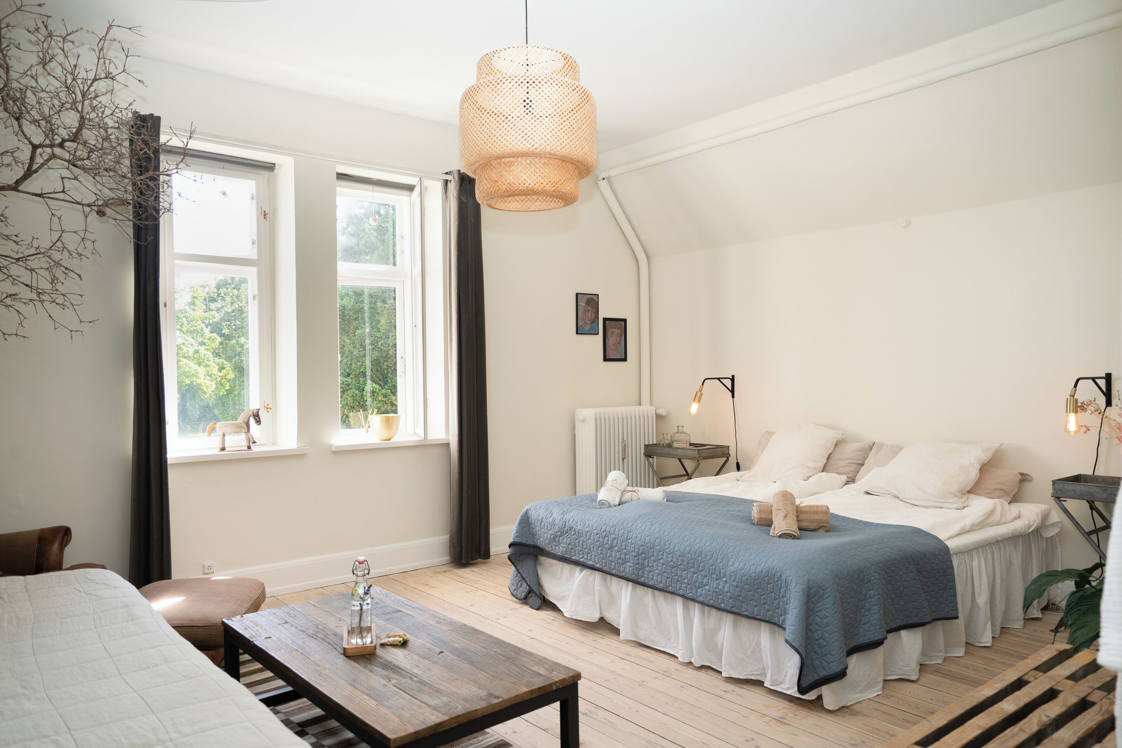 Deluxe Double Room, 1 King Bed, Park View | Iron/ironing board, cribs/infant beds, free WiFi, bed sheets